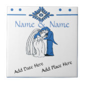 Tile, Dutch Kijk, Personaliseren Tegeltje (Voorkant)