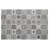 Tile Fabric voor zwart en wit Stof (Fat Quarter)
