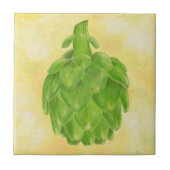 Tile Green Artichoke Square Tegeltje (Voorkant)