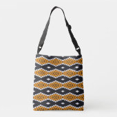Tile Grid Tote  Crossbody Tas (Achterkant)
