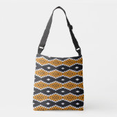 Tile Grid Tote  Crossbody Tas (Voorkant)