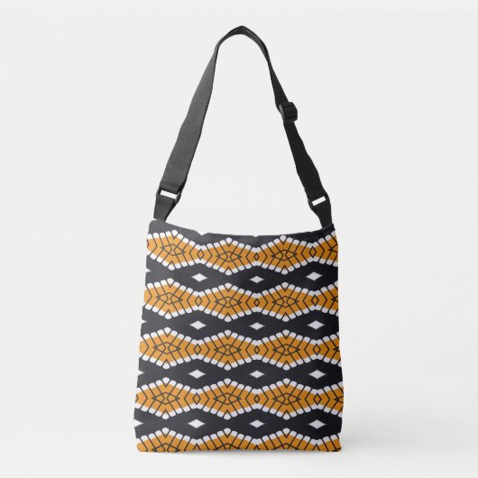Tile Grid Tote  Crossbody Tas (Voorkant)