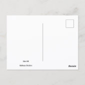 Tile Hill Treinstation in Pop Art Stijl Briefkaart (Achterkant)