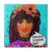 TILE-keramische tegels Tegeltje (Voorkant)