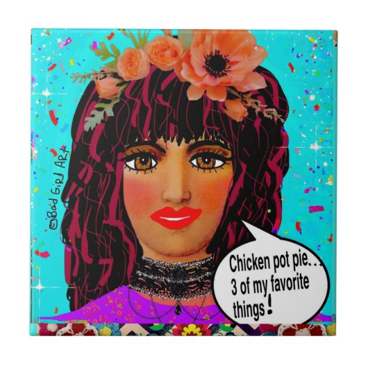 TILE-keramische tegels Tegeltje (Voorkant)