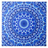 Tile Mandala Mehndi Style G403 Tegeltje (Voorkant)