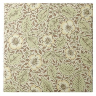Tile met behapmodel van William Morris 1887 Tegeltje