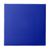 Tile met Royal Blue Background Tegeltje (Voorkant)