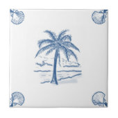 Tile met structuur met shell-hoeken verwijderen tegeltje (Voorkant)