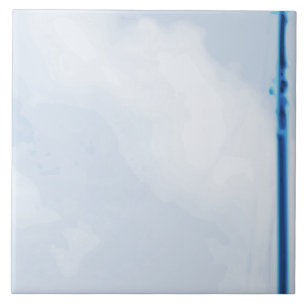 Tile Mural Delft Blue Rural Boat Scene - A1 Tegeltje