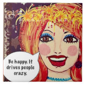 Tile/onderzetter/trivet Tegeltje (Voorkant)