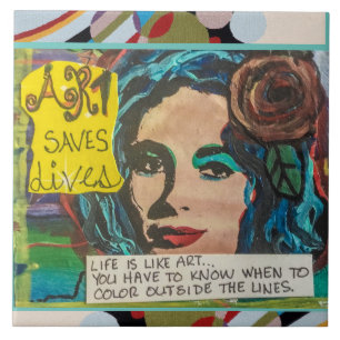 Tile/onderzetter/trivet Tegeltje