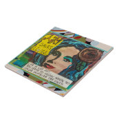 Tile/onderzetter/trivet Tegeltje (Zijkant)