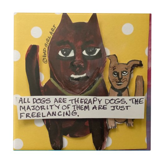 Tile/onderzetter/trivet Tegeltje (Voorkant)