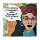 Tile/onderzetter/trivet Tegeltje (Voorkant)