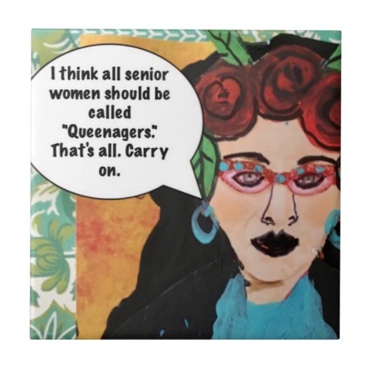 Tile/onderzetter/trivet Tegeltje (Voorkant)