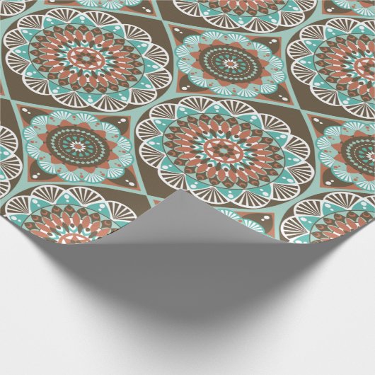 Tile Patroon Cadeaupapier (Hoek)