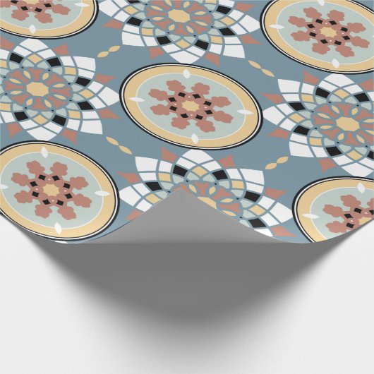 Tile Patroon Cadeaupapier (Hoek)