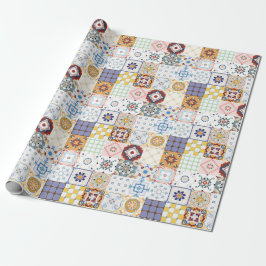 Tile Patroon Cadeaupapier