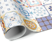 Tile Patroon Cadeaupapier (Rol Hoek)