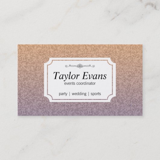 Tile Patroon Visitekaartje (Voorkant)