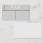 Tile Shop Visitekaartje (Voorkant / Achterkant)