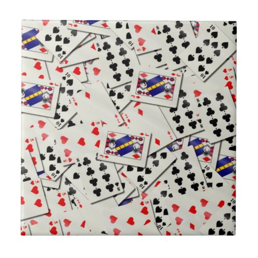 Tile speelkaarten tegeltje (Voorkant)
