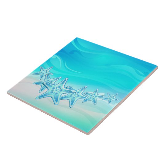 Tile Starfish Tegeltje (Zijkant)