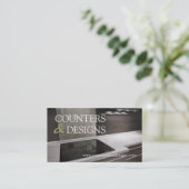 Tile Stone Granite Marble Construction Business Visitekaartje (Staand voorkant)