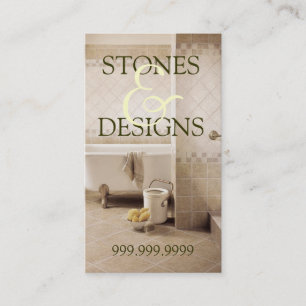 Tile Stone Granite Marble Construction Floor Visitekaartje