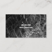 Tile Stone Granite Marble Construction Floor Visitekaartje (Achterkant)