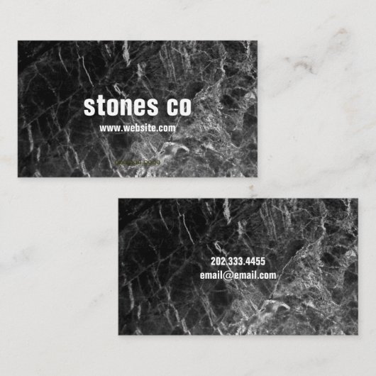 Tile Stone Granite Marble Construction Floor Visitekaartje (Voorkant / Achterkant)