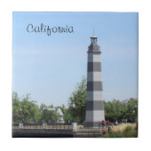 Tile - Suisun Harbor Lighthouse Tegeltje (Voorkant)