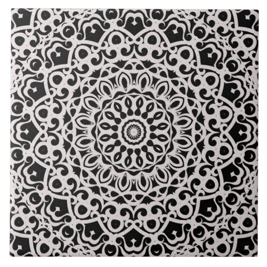 Tile Tribal Mandala G385 Tegeltje (Voorkant)
