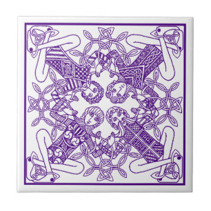 Tile Trivet Celtic Knot intertwond leeft vrienden Tegeltje