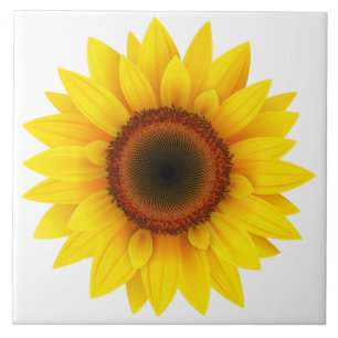Tile Trivet-Sunflower Tegeltje
