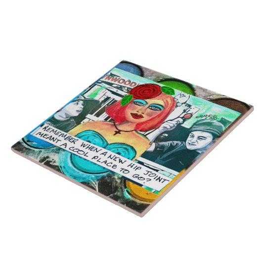 TILE- Trivet Tegeltje (Zijkant)