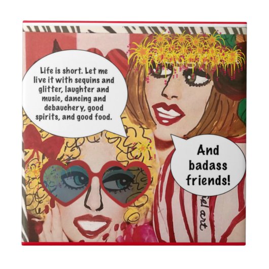 TILE- Trivet Tegeltje (Voorkant)