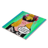 TILE- Trivet Tegeltje (Zijkant)