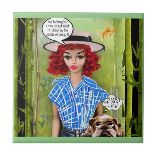 TILE- Trivet Tegeltje (Voorkant)