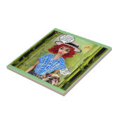 TILE- Trivet Tegeltje (Zijkant)