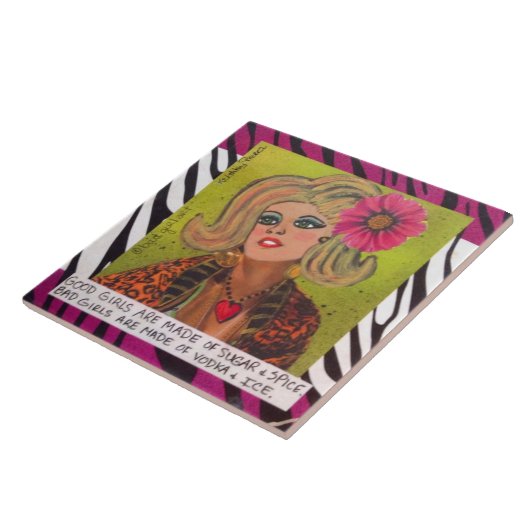 TILE- Trivet Tegeltje (Zijkant)