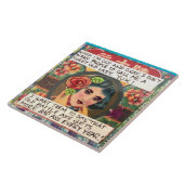 TILE- Trivet Tegeltje (Zijkant)