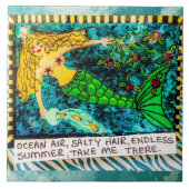 Tile-trivet-wall kunst tegeltje (Voorkant)