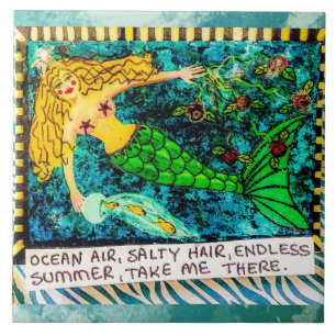 Tile-trivet-wall kunst tegeltje