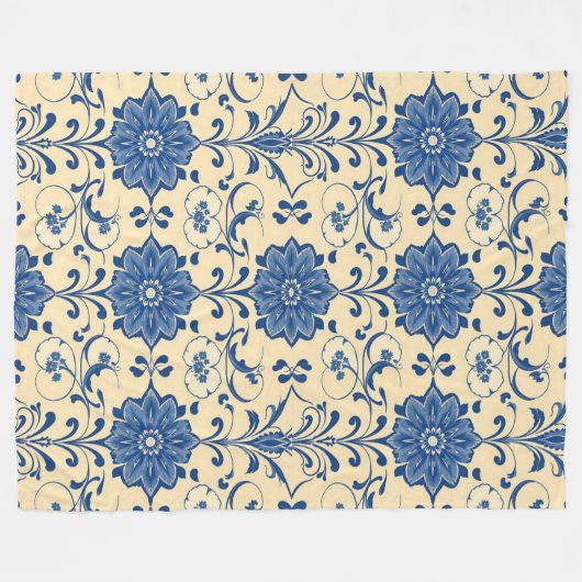 Tile Type Fleece Blanket (Voorkant (Horizontaal))