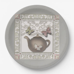 Tile voor de keuken. papieren bordje