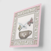 Tile voor de keuken. vierkante klok (Hoek)