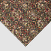 Tiled Art Deco pattern  Tissuepapier (Detail)