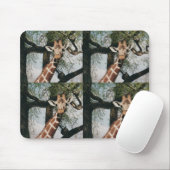 Tiled Cute Giraffe Mousepad Muismat (Met muis)
